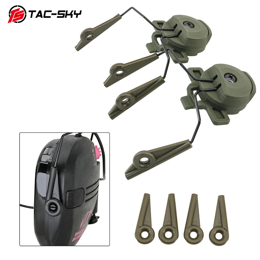 Tactical for Wendy Helmet Rail 3.0 Adapter Compatible with WalkerRazor Over-Ear Shooting Headphones