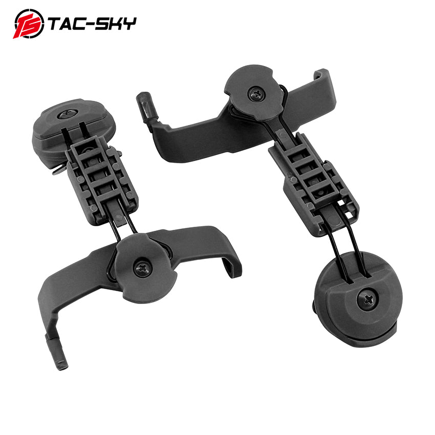 TAC-SKY Tactical MLOK Helmet Rail Adapter Mount 2.0 for COMTA II, III, and V Hearing Protection Headsets