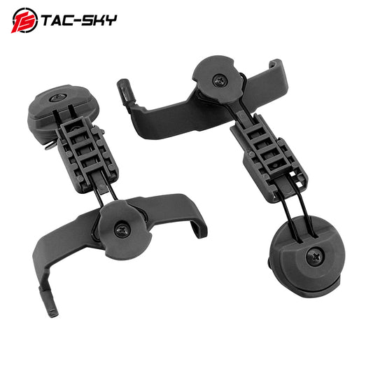 TAC-SKY Tactical MLOK Helmet Rail Adapter Mount 2.0 for COMTA II, III, and V Hearing Protection Headsets
