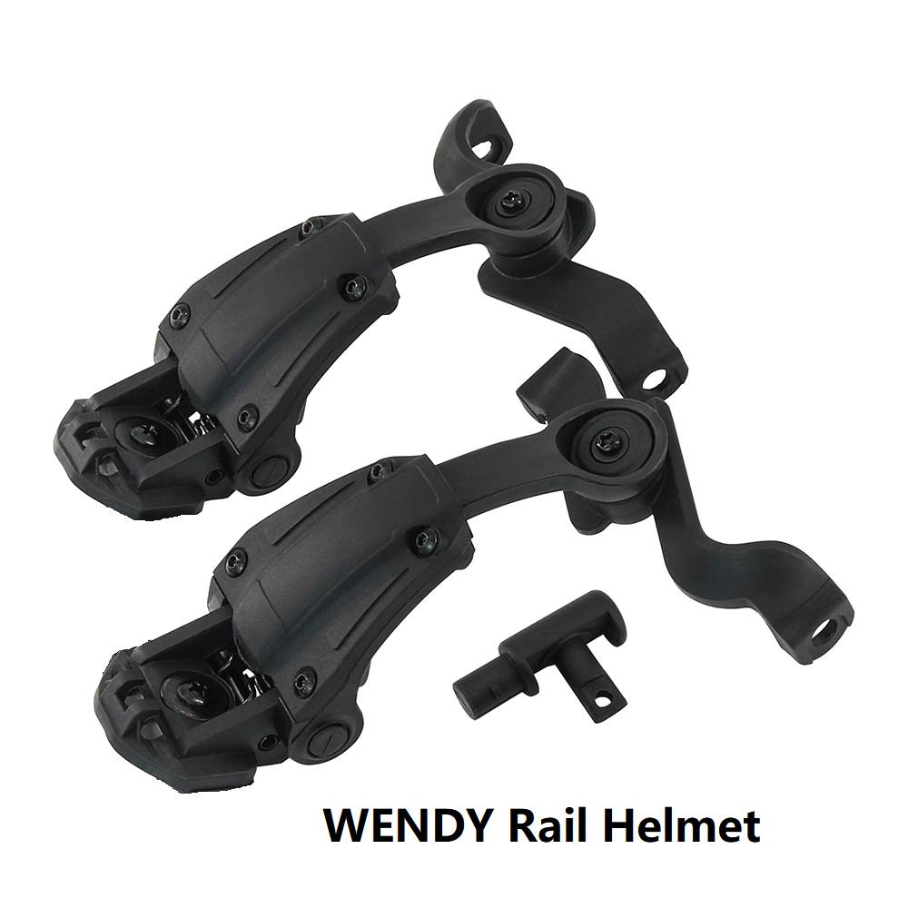 TAC-SKY Tactical Helmet Rail Adapter for ARC/WENDY/MTEK Rails for use with EARMOR M32-MOD3 / M32H-MOD3 Military Headphones