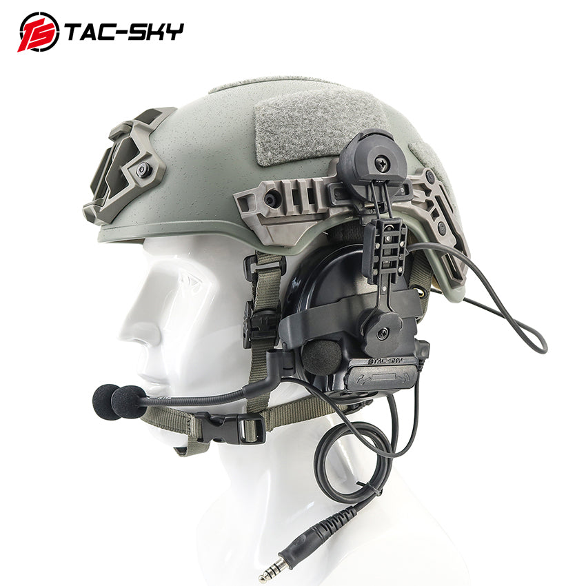 TAC-SKY Tactical Wendy 3.0 Helmet Rail Adapter Compatible with COMTA II/III/V Noise-Canceling Headset