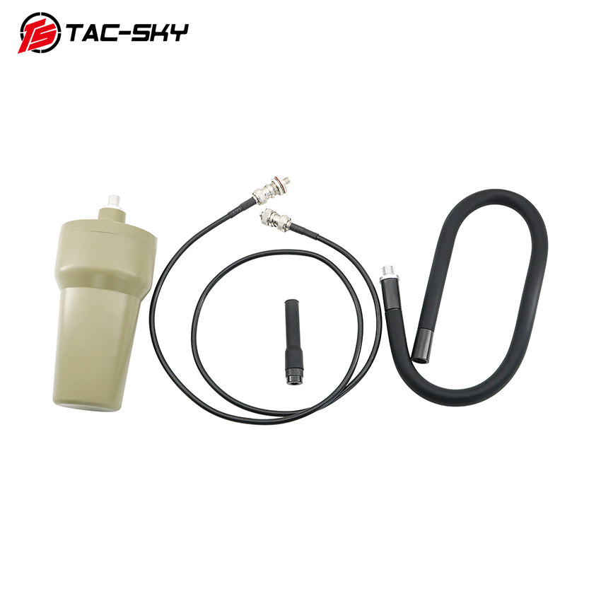 TAC-SKY Tactical Outdoor Antenna Cylinder Protective Housing Assembly with BNC Cable Set