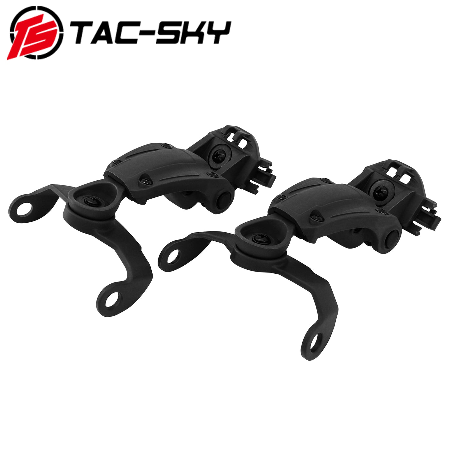 TS TAC-SKY ARC Rail Helmet Mounting Adapter Compatible with Howard Leight Tactical Headset