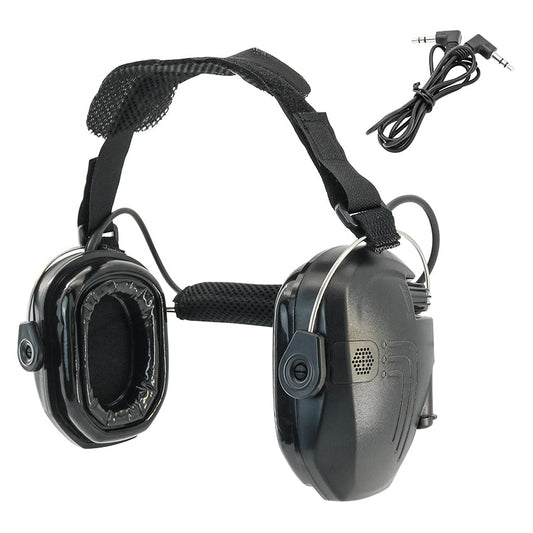 TS TAC-SKY Electronic Hearing Protetion Noise Reduction Headsets Rear Headband Version