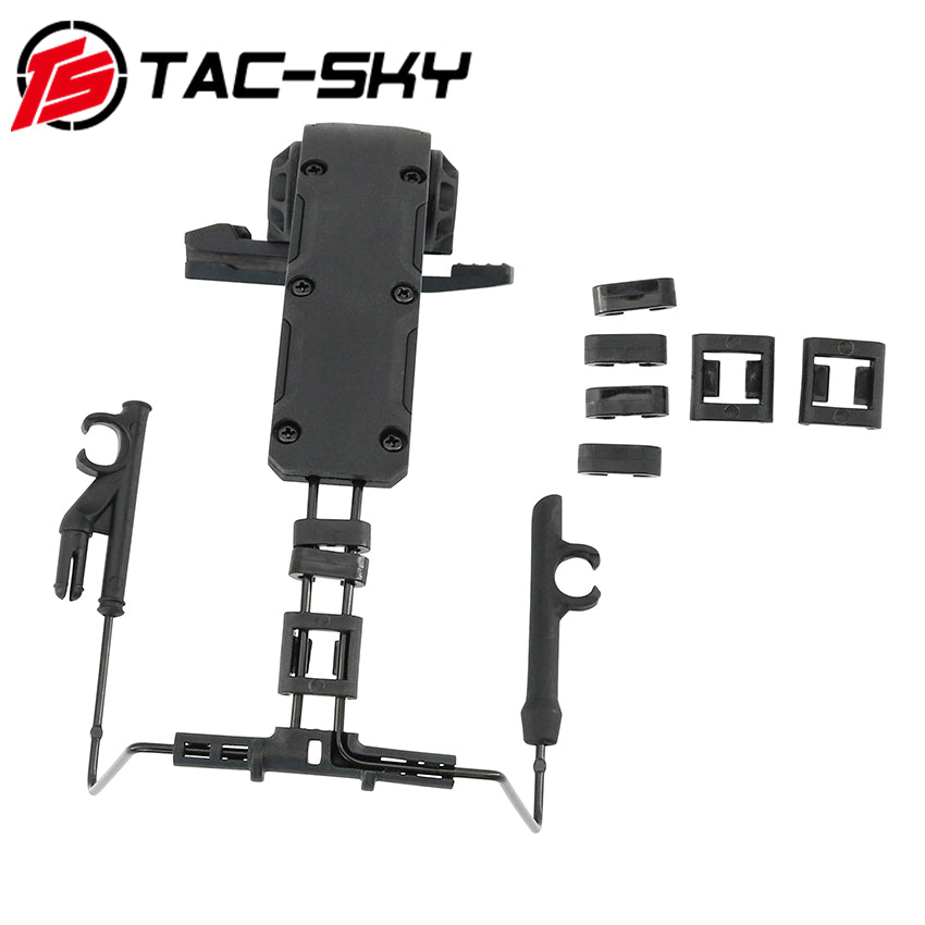 TS TAC-SKY IHPS Rail Helmet Mounting Adapter Compatible with Comta II/III Tactical Headset