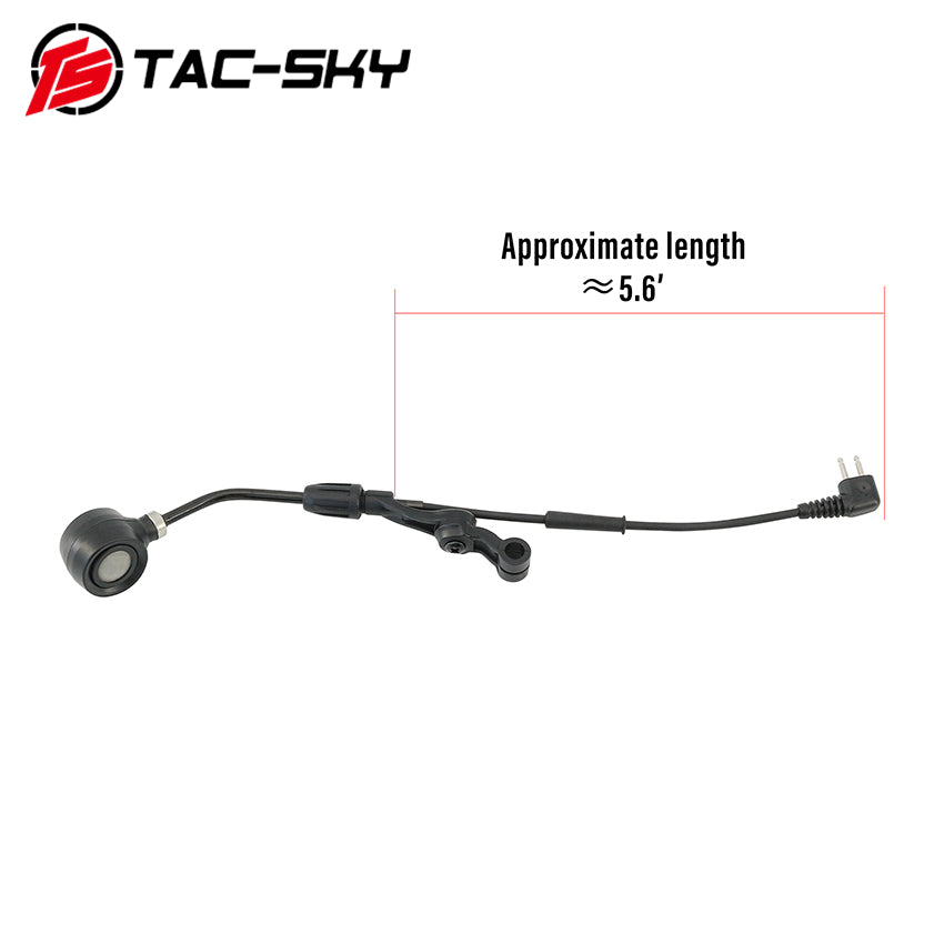 TS TAC-SKY Headset Accessory Condenser microphones Compatible with Comta V Tactical Headset