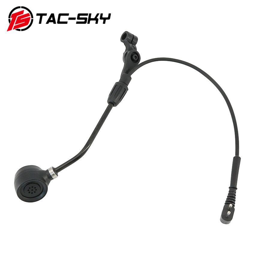 TS TAC-SKY Headset Accessory Condenser microphones Compatible with Comta V Tactical Headset
