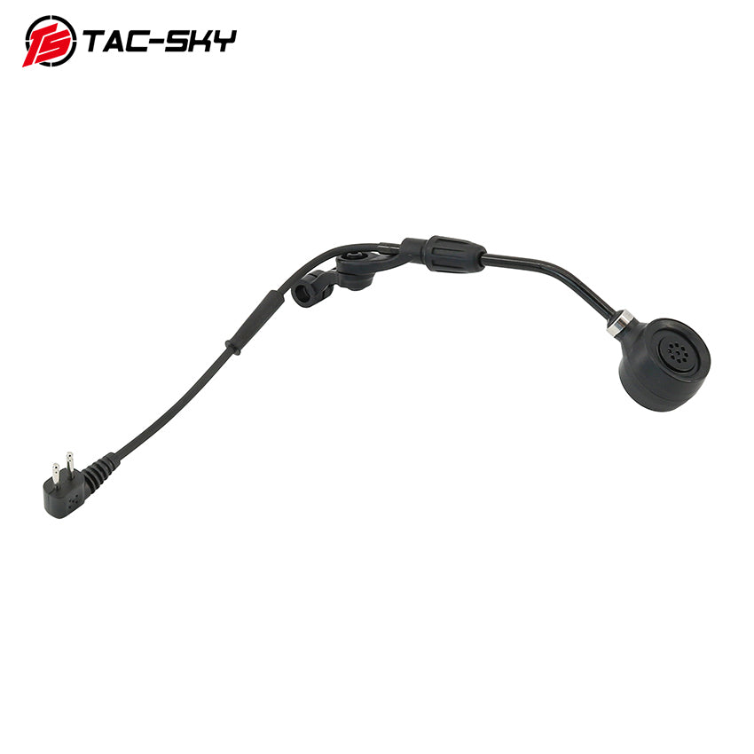 TS TAC-SKY Headset Accessory Condenser microphones Compatible with Comta V Tactical Headset