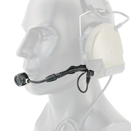 TS TAC-SKY Headset Accessory Condenser microphones Compatible with Comta V Tactical Headset