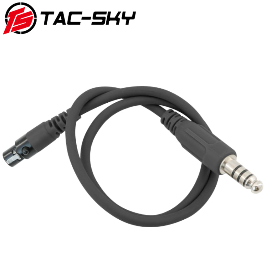 TS TAC-SKY Hearing Protection Tactical Headset 2.0 C5 pro 2.0 ARC Rail Helmet Bracket Version + PTT