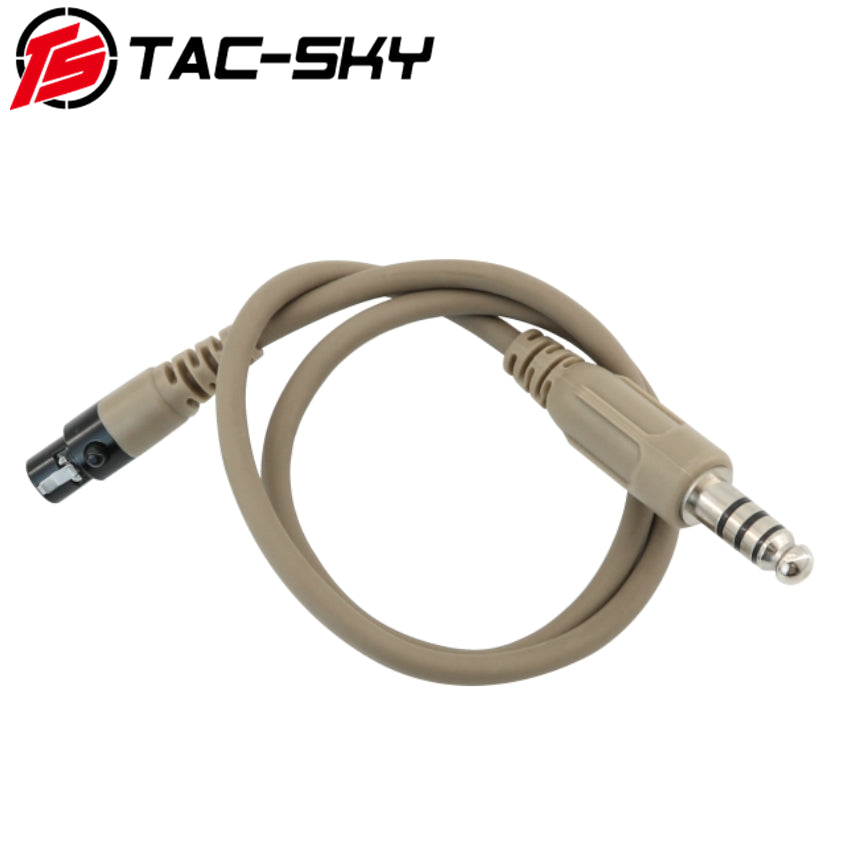 TS TAC-SKY Hearing Protection Tactical Headset 2.0 C5 pro 2.0 ARC Rail Helmet Bracket Version + PTT