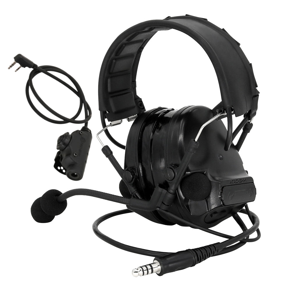 TS TAC-SKY TSC3 Tactical Headset Hearing Protection Noise-canceling Airsoft Protective Gear with Microphone + PTT
