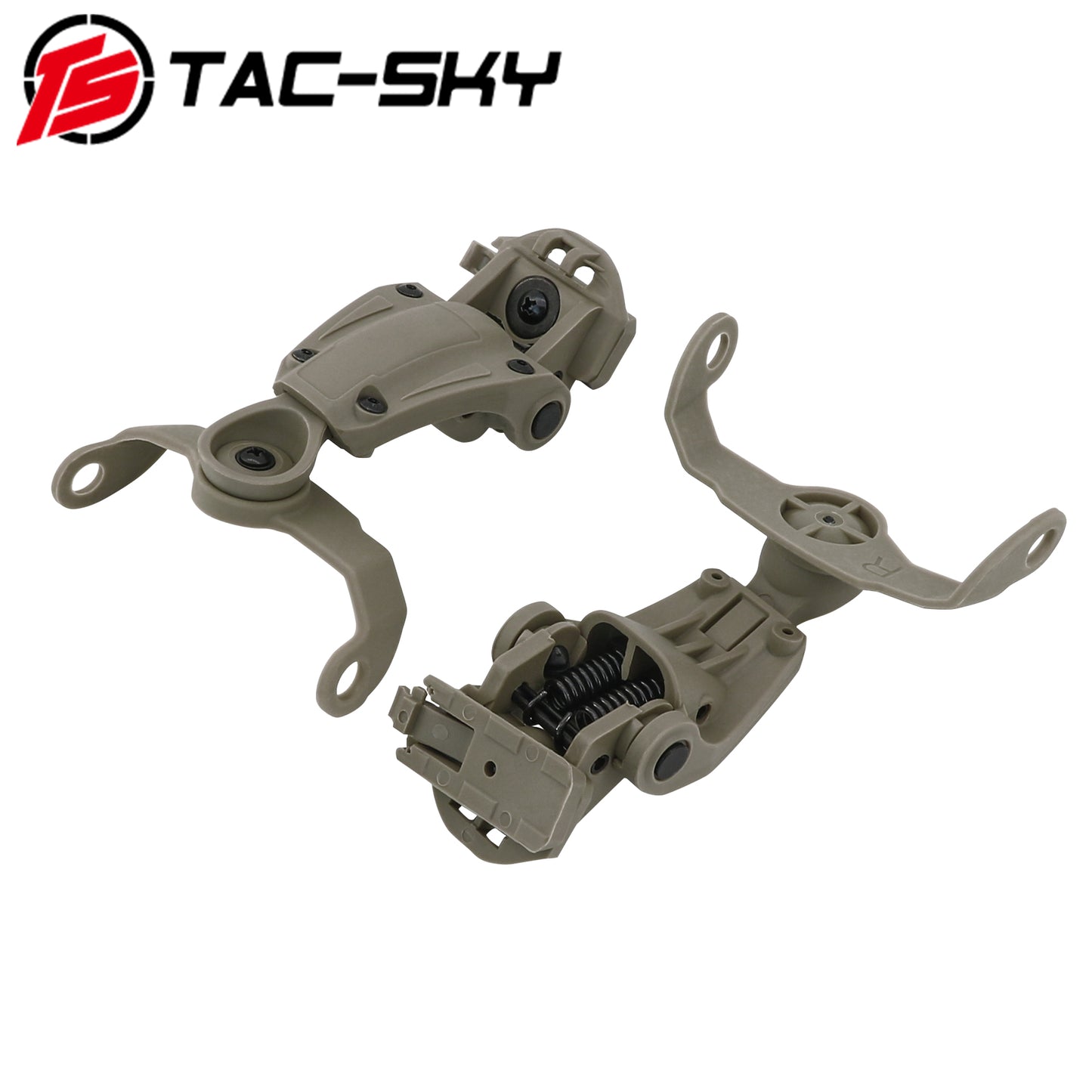 TS TAC-SKY ARC Rail Helmet Mounting Adapter Compatible with Howard Leight Tactical Headset