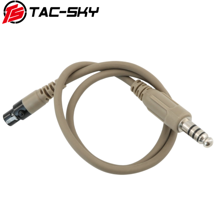 TS TAC-SKY Hearing Protection TSC5 Pro 2.0 Tactical Headset Silicone Earmuffs + V2 PTT