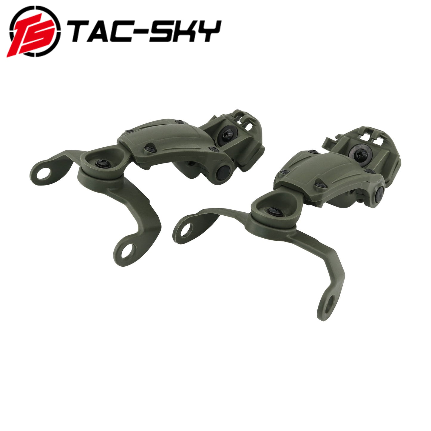 TS TAC-SKY ARC Rail Helmet Mounting Adapter Compatible with Howard Leight Tactical Headset