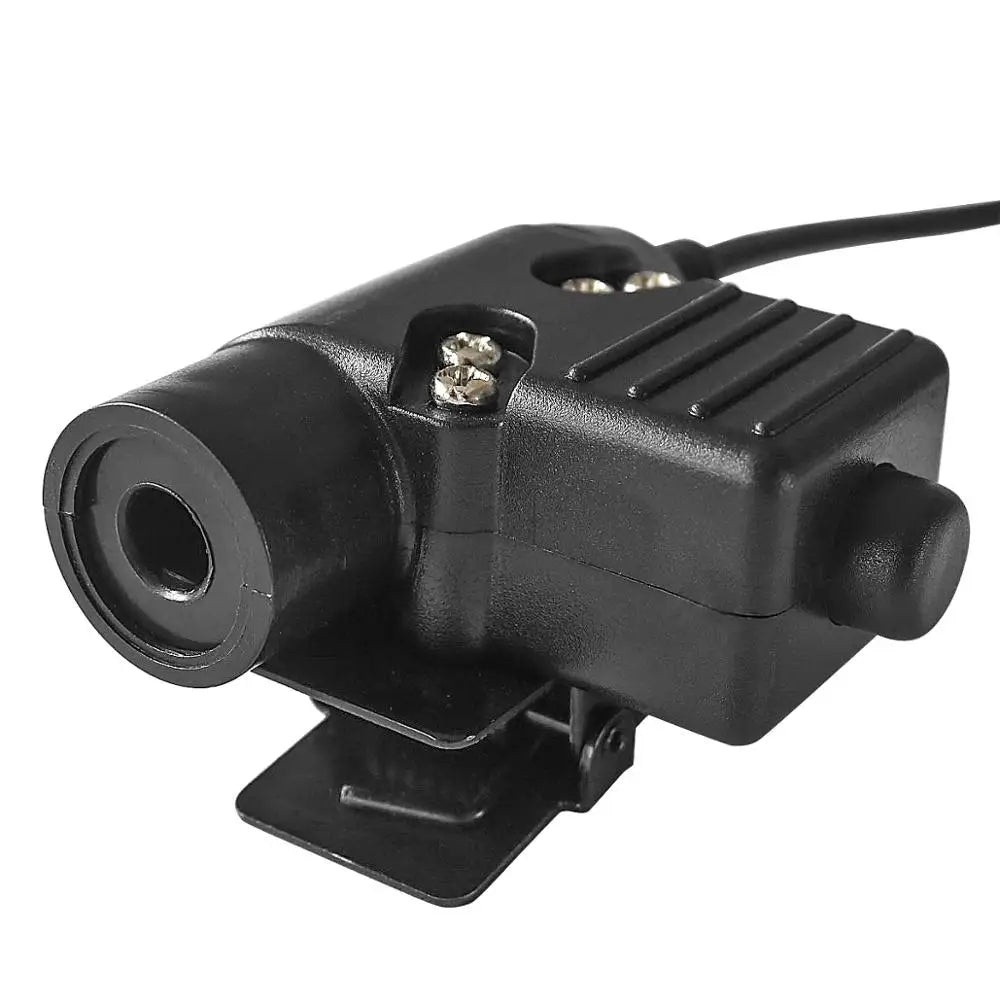 TAC-SKY  Tactical U94 PTT ICOM 2-pin Plug Earphone Accessories Headset Walkie-Talkie Adapter