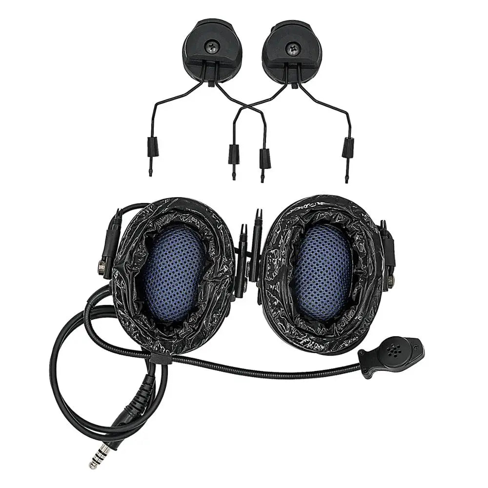 TAC-SKY Tactical Helmet Mount Edition for TEA Hi-Threat tier 1, Headset, Outdoor Hunting Tactical Mounted Headsets