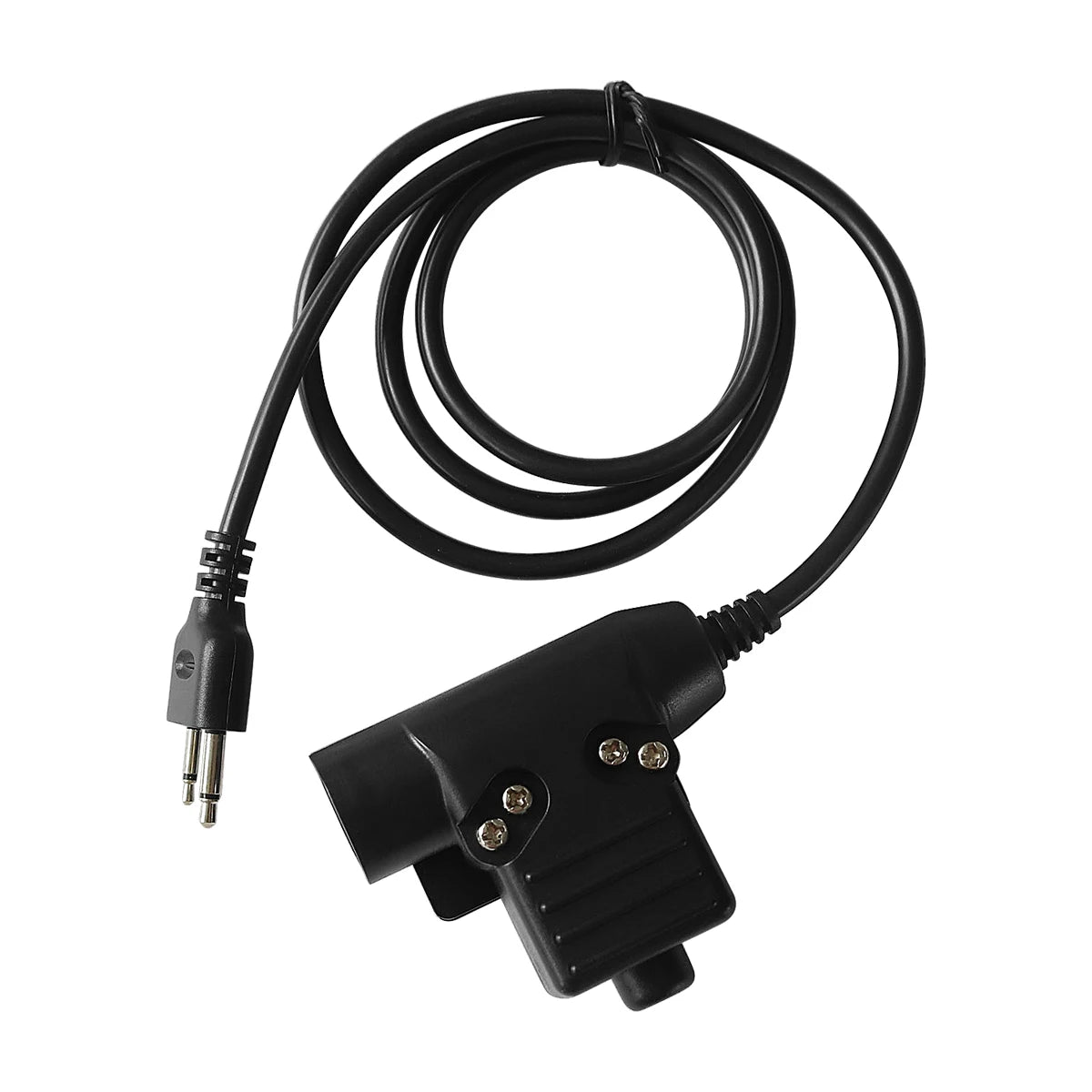 TAC-SKY  Tactical U94 PTT ICOM 2-pin Plug Earphone Accessories Headset Walkie-Talkie Adapter