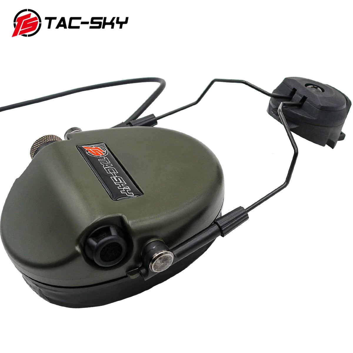 TAC-SKY Tactical Helmet Mount Edition for TEA Hi-Threat tier 1, Headset, Outdoor Hunting Tactical Mounted Headsets