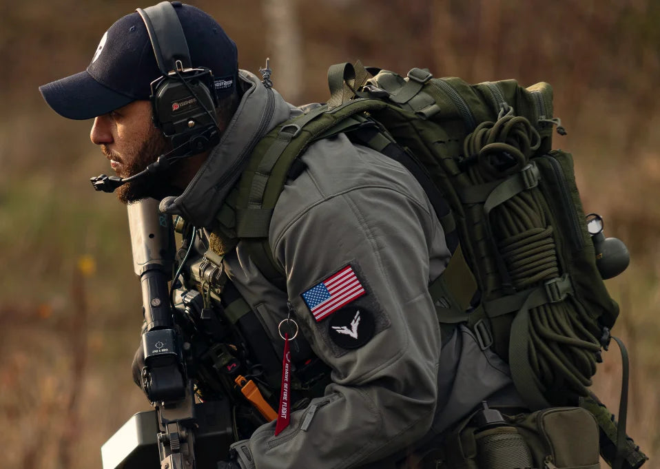 TAC-SKY Tactical for TCI LIBERATOR 1 Silicone Earmuffs Military Hearing Defense Noise Reduction Shooting Headset