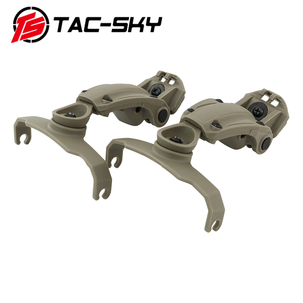 TS TAC-SKY M-lok Rail Helmet Mounting Compatible with Walkers Razor Tactical Headset