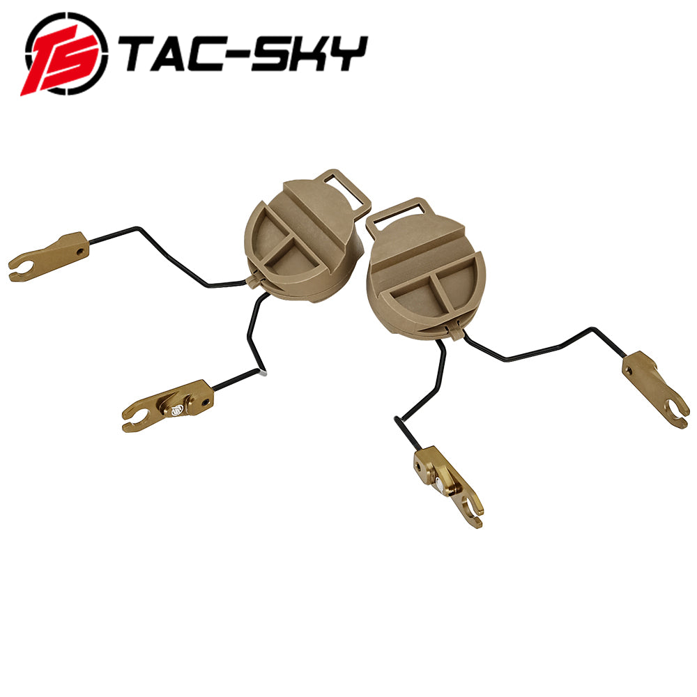 TS TAC-SKY Headset Accessories ARC Rail Helmet Mounting Compatible with Sordin Tactical Headset
