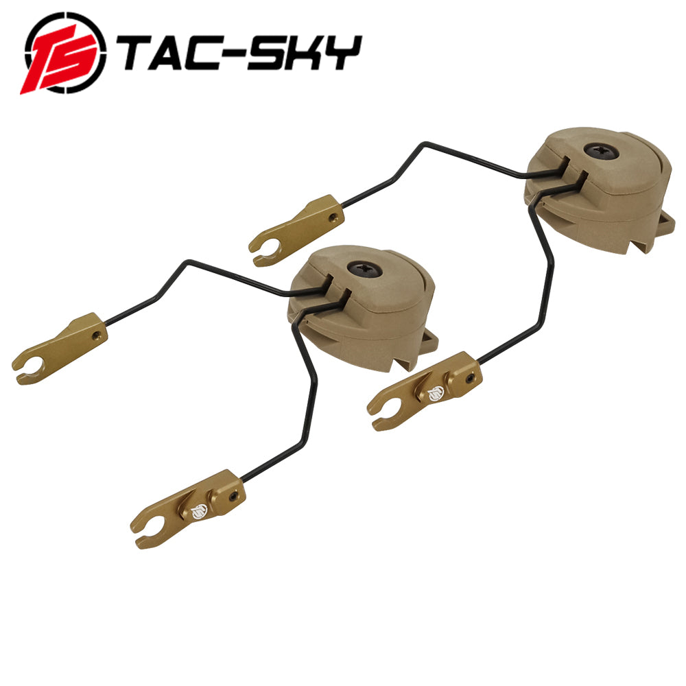 TS TAC-SKY Headset Accessories ARC Rail Helmet Mounting Compatible with Sordin Tactical Headset