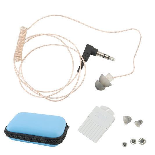 TS TAC-SKY 3.5mm Plug Single Mini Wired Earbud Ultra-thin Wire for intercom