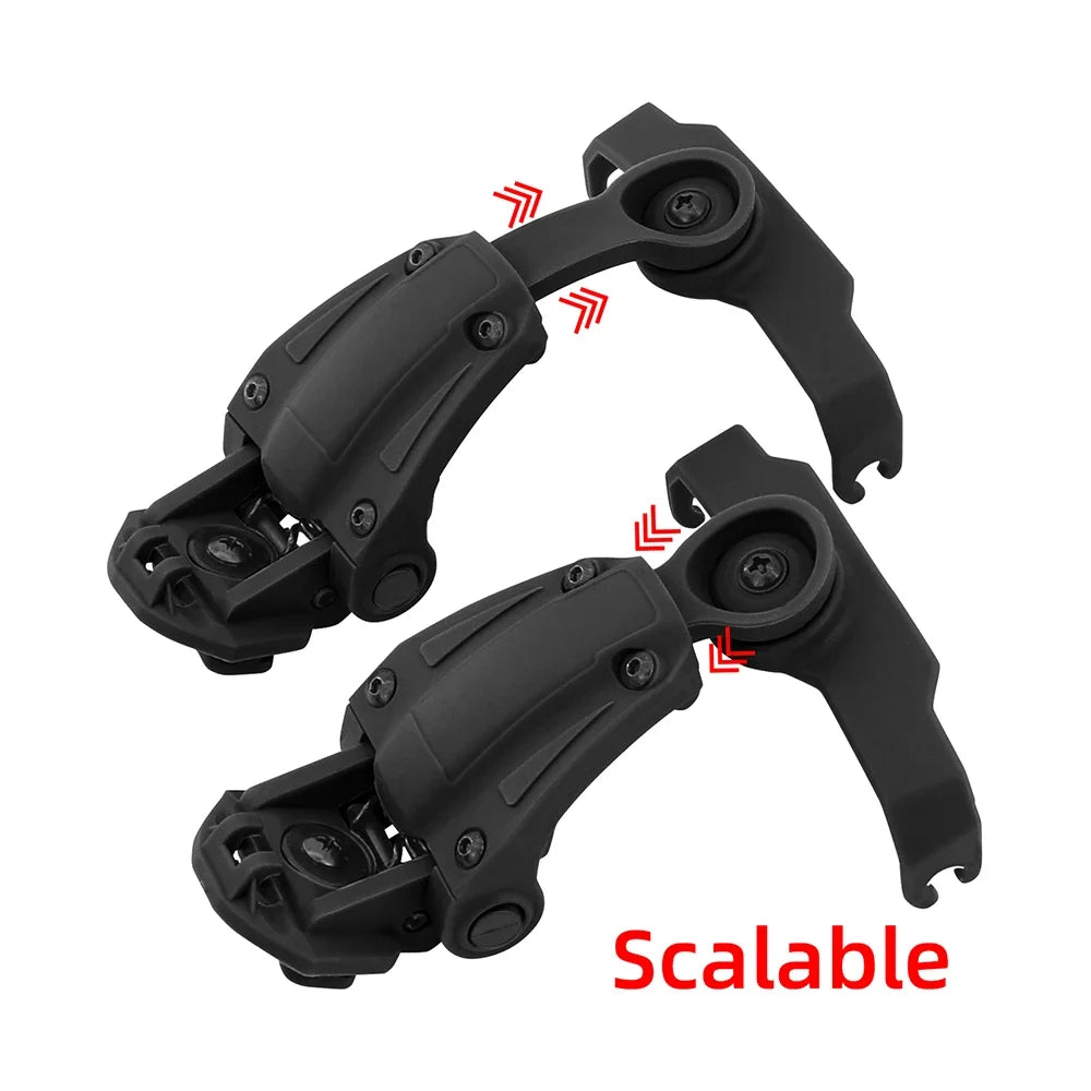 TAC-SKY Tactical Headset Accessory Helmet for M-LOK Rail Compatible with Walker's Razor Slim Electronic Shooting Ear Muffs