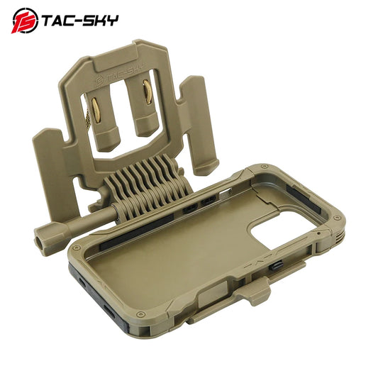 TS TAC-SKY Tactical Phone Mount Plate is designed exclusively for the iPhone 16 Pro Max model drop-resistant and durable