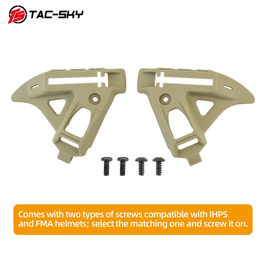 TAC-SKY Tactical Helmet Rail Adapter Side Rail Replacement Kit Compatible with IHPS/FMA  Airsoft Helmets