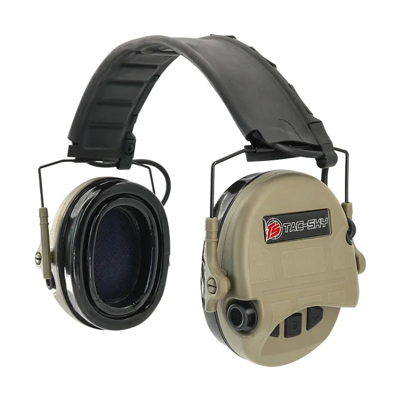 TAC-SKY Tactical Electronic Shooting Ear Muffs for SORDI Ultra IPSC Foldable Hearing Protection Headset