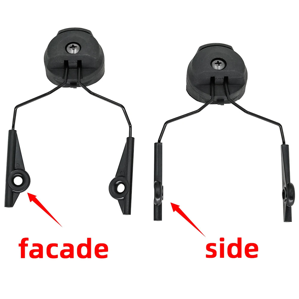 TAC-SKY Tactical Headset ARC Rail Adapters for Walkers Electronic Earmuffs Hearing Protection Shooting Headphone