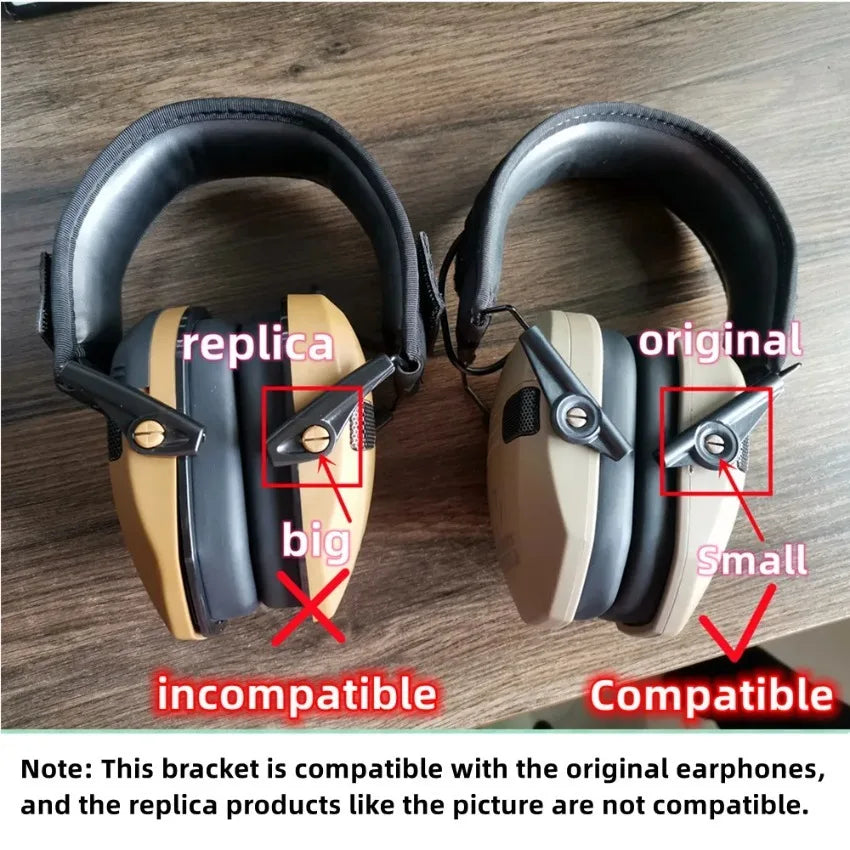 TAC-SKY Tactical Headset Accessory Helmet for M-LOK Rail Compatible with Walker's Razor Slim Electronic Shooting Ear Muffs