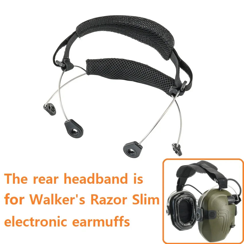 TAC-SKY Tactical Headset Headband Accessory: Adapter for Walker's Razor Slim Electronic Noise-Canceling Shooting Earmuffs