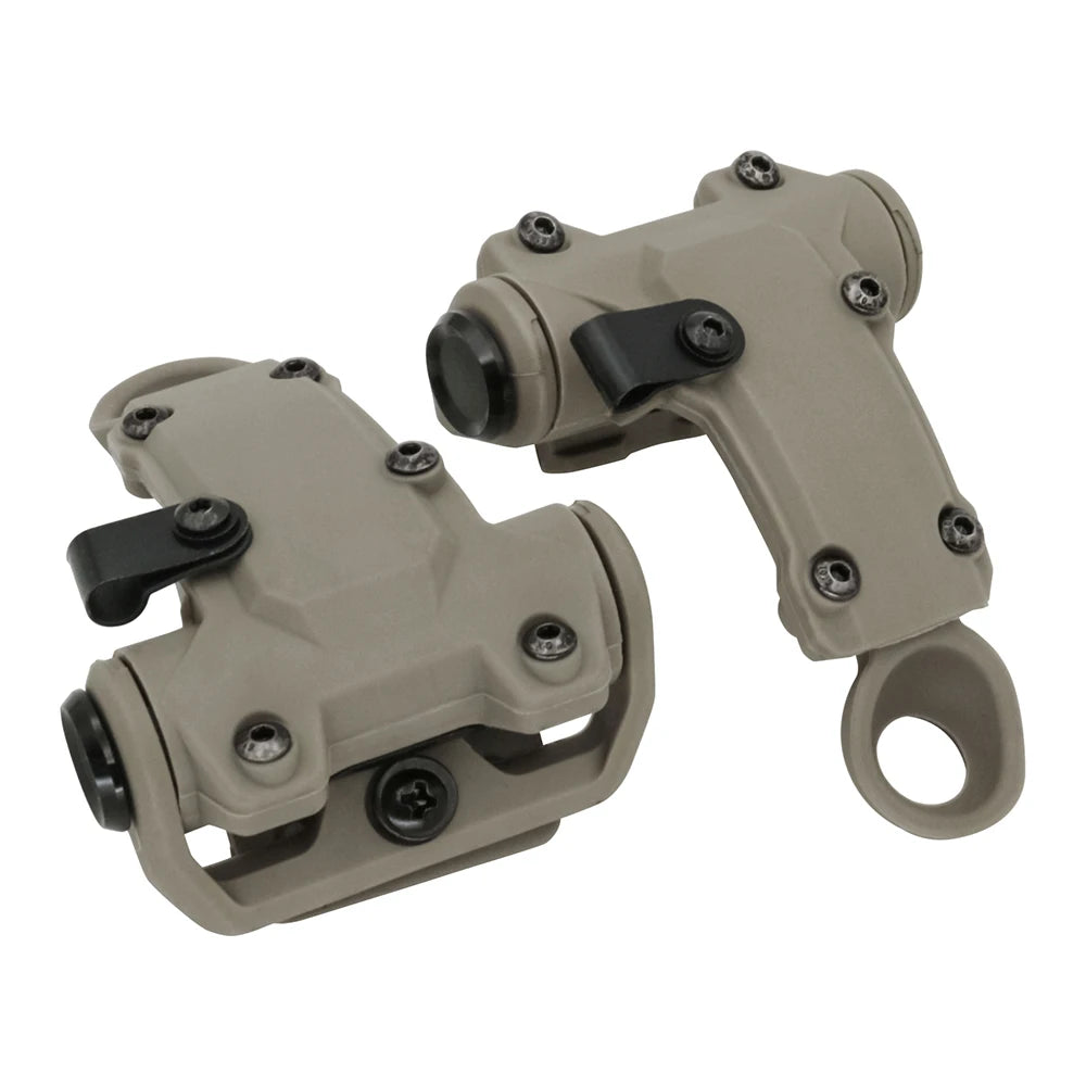 Tactical for WENDY Helmet Rail Adapter, Compatible with RAC Airsoft Headset—T-Bar Mount