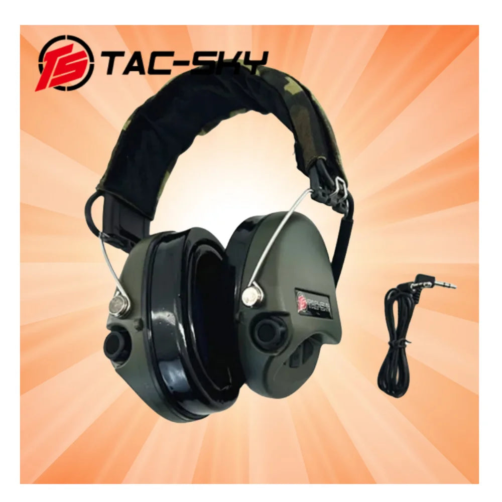 TAC-SKY Tactical for SORDIN Electronic Shooting Earmuffs Outdoor Hearing Protection Silicone Ear Cushions Sordin IPSC Ear Muffs