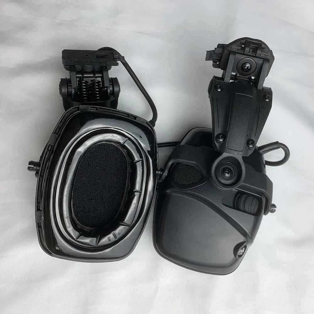 TAC-SKY Noise-Canceling Electronic Shooting Sports Headphones with Tactical Helmet ARC Adapter for Airsoft