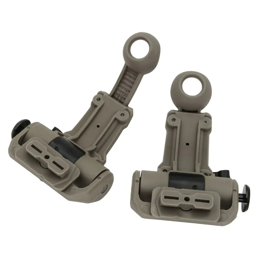 Tactical for WENDY Helmet Rail Adapter, Compatible with RAC Airsoft Headset—T-Bar Mount