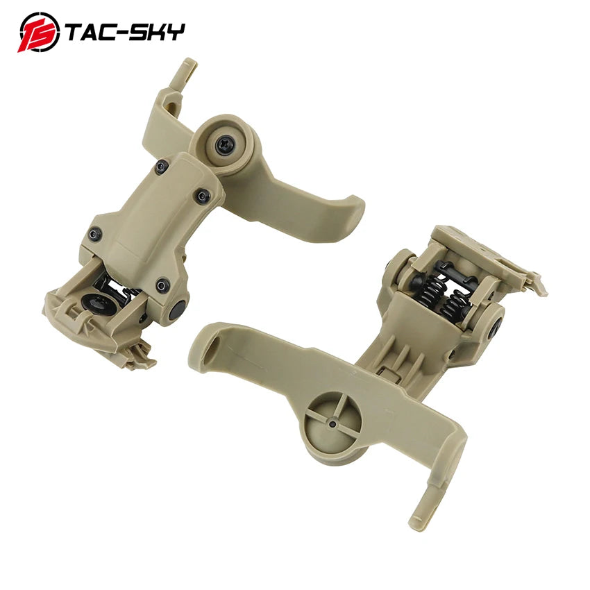 TAC-SKY Tactical Helmet ARC Rail Adapter Mounting , Compatible with COMTA II / III Headsets for Airsoft
