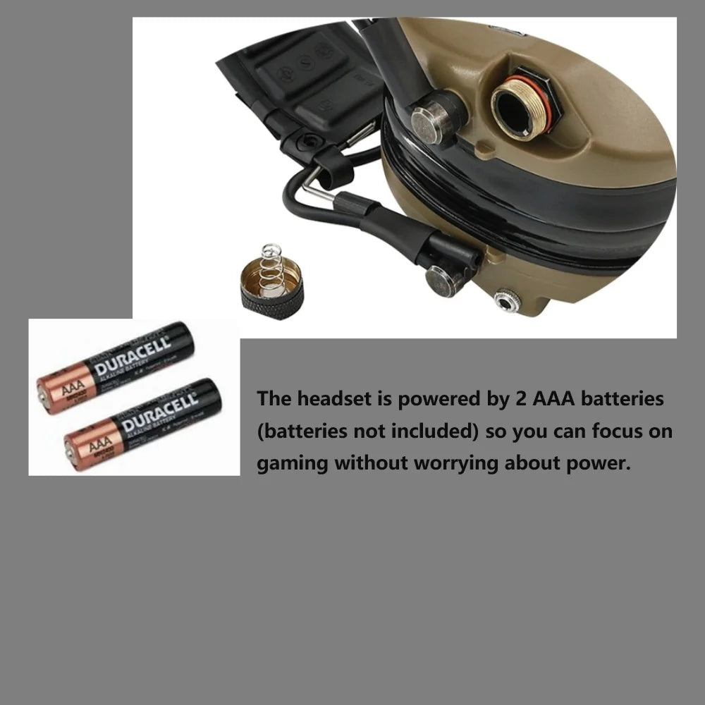 TAC-SKY Tactical Electronic Ear Muffs for Shooting Hearing Protection Noise Reduction, and Sound Capture