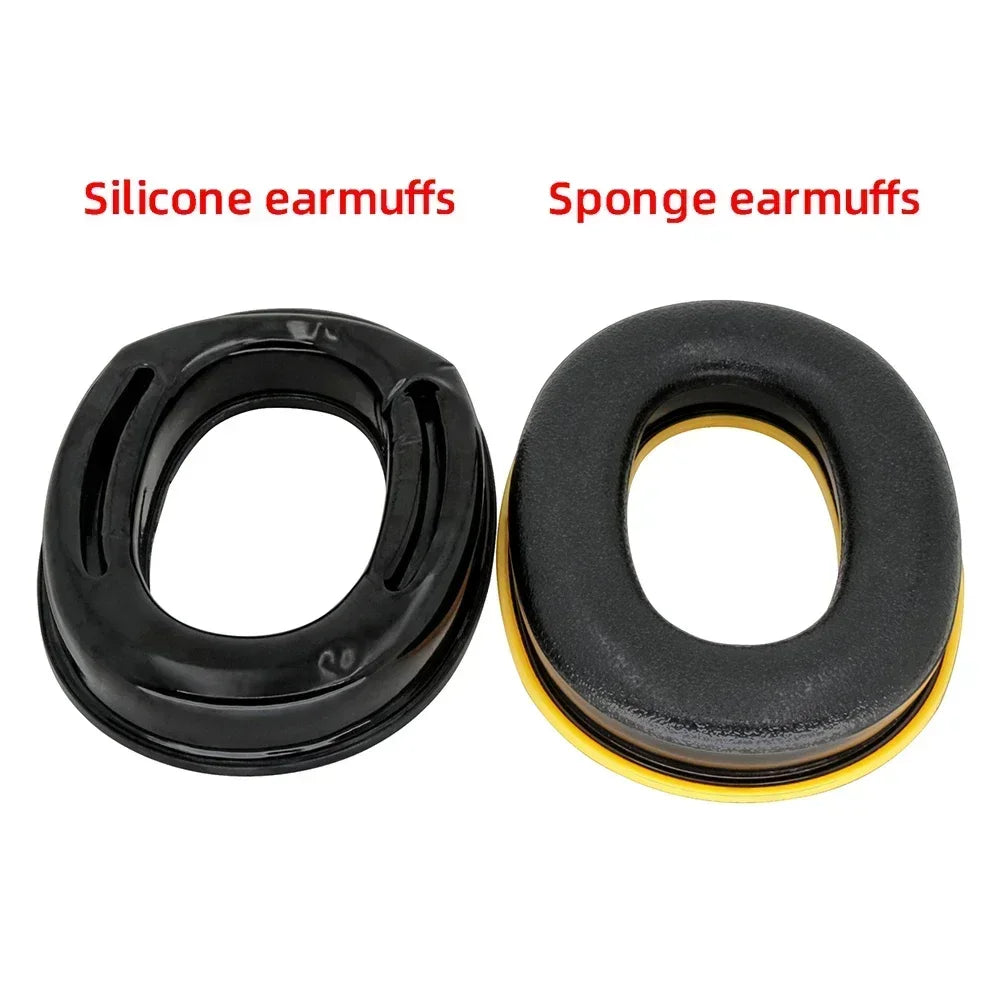 TAC-SKY Tactical Headset Adapter Gel Ear Pad for 3M Peltor TACTICAL 300 /500 Electronic Muffs Ear Protection Shooting Headset