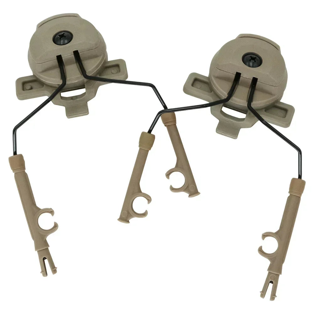 Tactical for Wendy 3.0 Helmet Rail-Mounted Headset Mount Compatible with COMTA I, II, and III Shooting Headsets