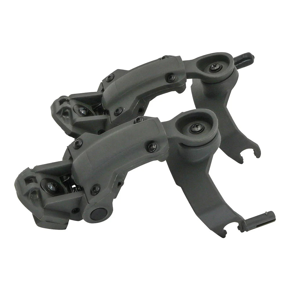 TAC-SKY Tactical MLOK Rail Helmet Adapter, Compatible with MTEK FLUX PTS helmets, for COMTA II, III, IV, and XPI  headsets