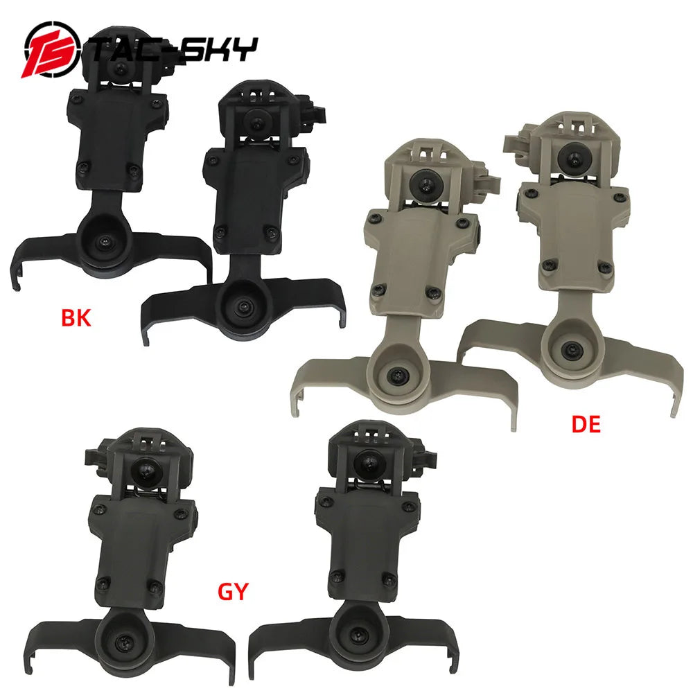 TAC-SKY Tactical WENDY Helmet Rail Adapter for MSA Sordin Headset For WENDY 2.0 3.0 Series Track Helmet