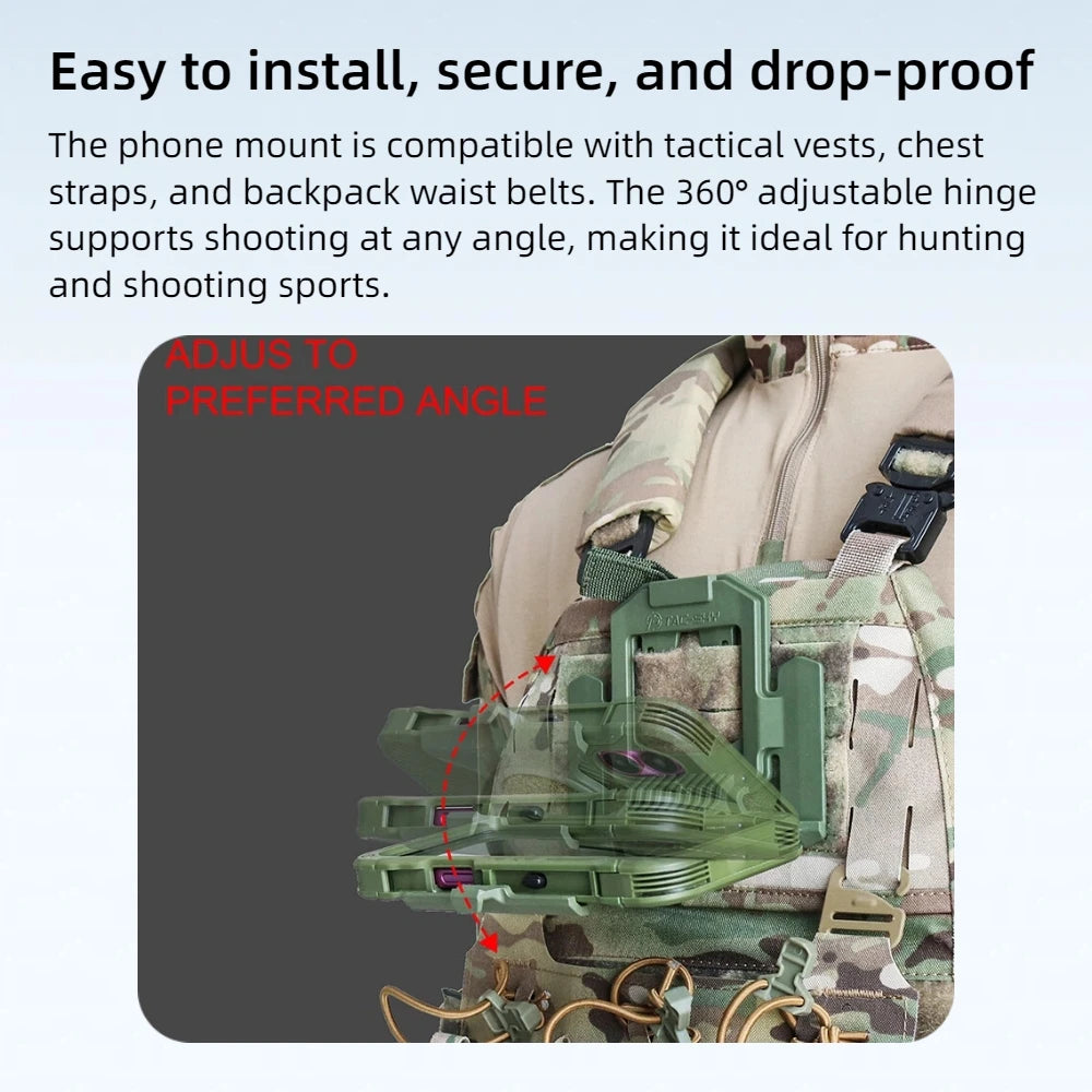 TS TAC-SKY Tactical Adapter  Phone Mount or Phone Case Only Compatible with Iphone 16 Plus
