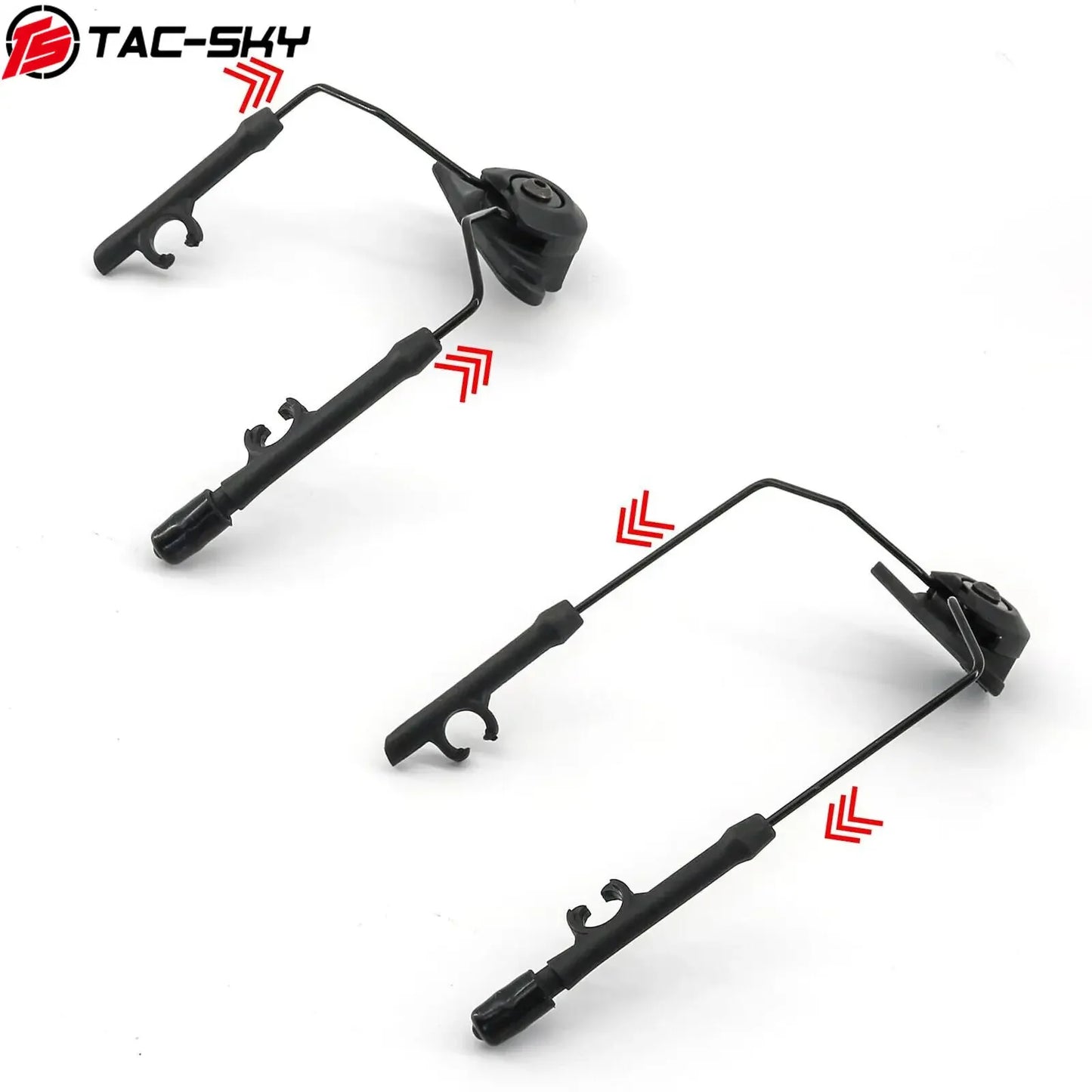 TAC-SKY Tactical Helmet Rail Adapter (ARC Rail / MLOK Rail / WENDY Rail) MARK 2.0 Bracket For COMTA Series Tactical Headsets