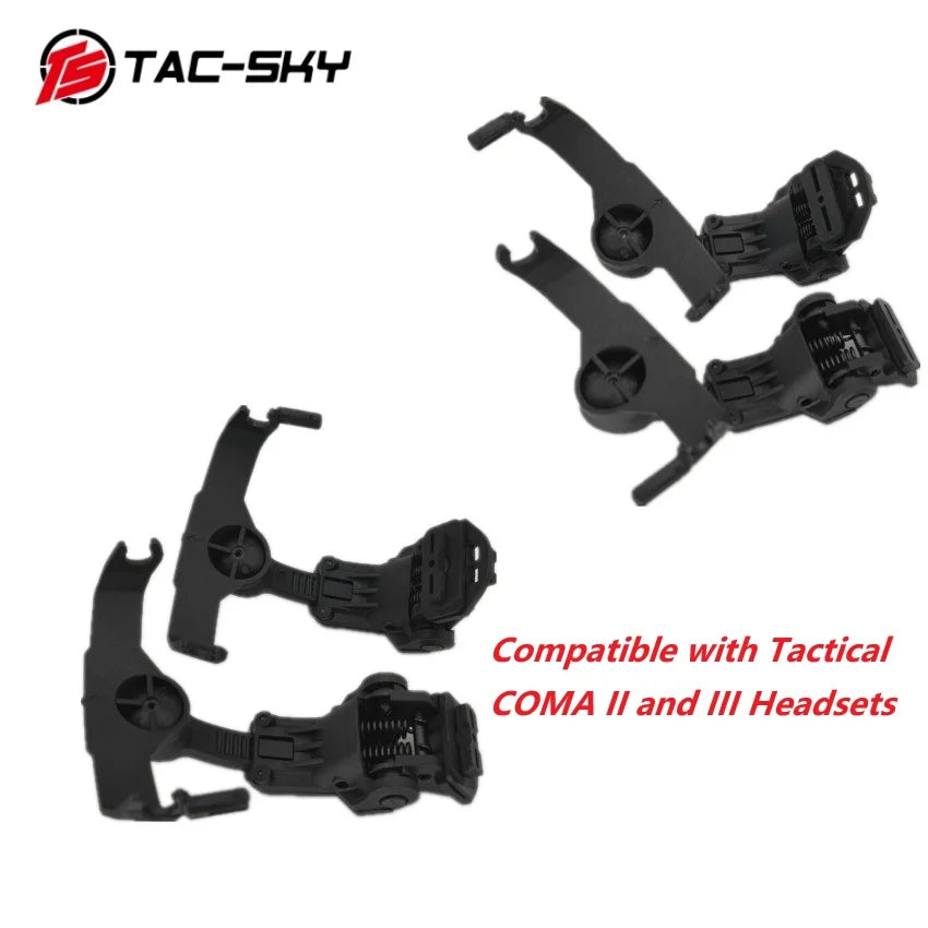 TAC-SKY Tactical Hunting Sports for Team Wendy Helmet Rail Adapter, Compatible with TACSKYC2/3 Headsets