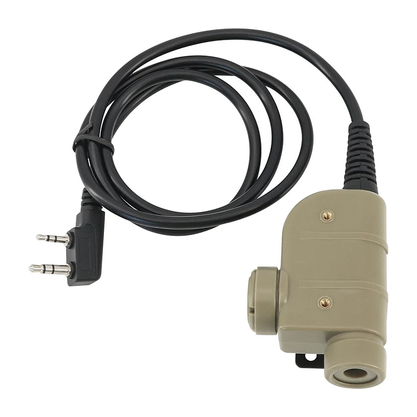 TAC-SKY Tactical Headset Accessories PTT Adapter Silynx Ptt Outdoor Hunting Shooting Sports Walkie Talkie PTT