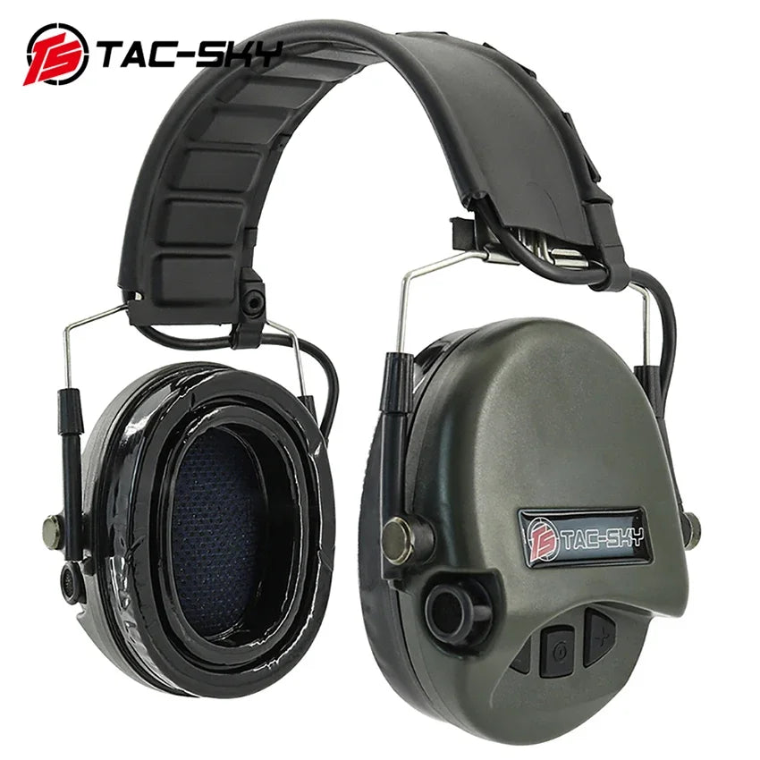 TAC-SKY Tactical Electronic Ear Muffs for Shooting Hearing Protection Noise Reduction, and Sound Capture